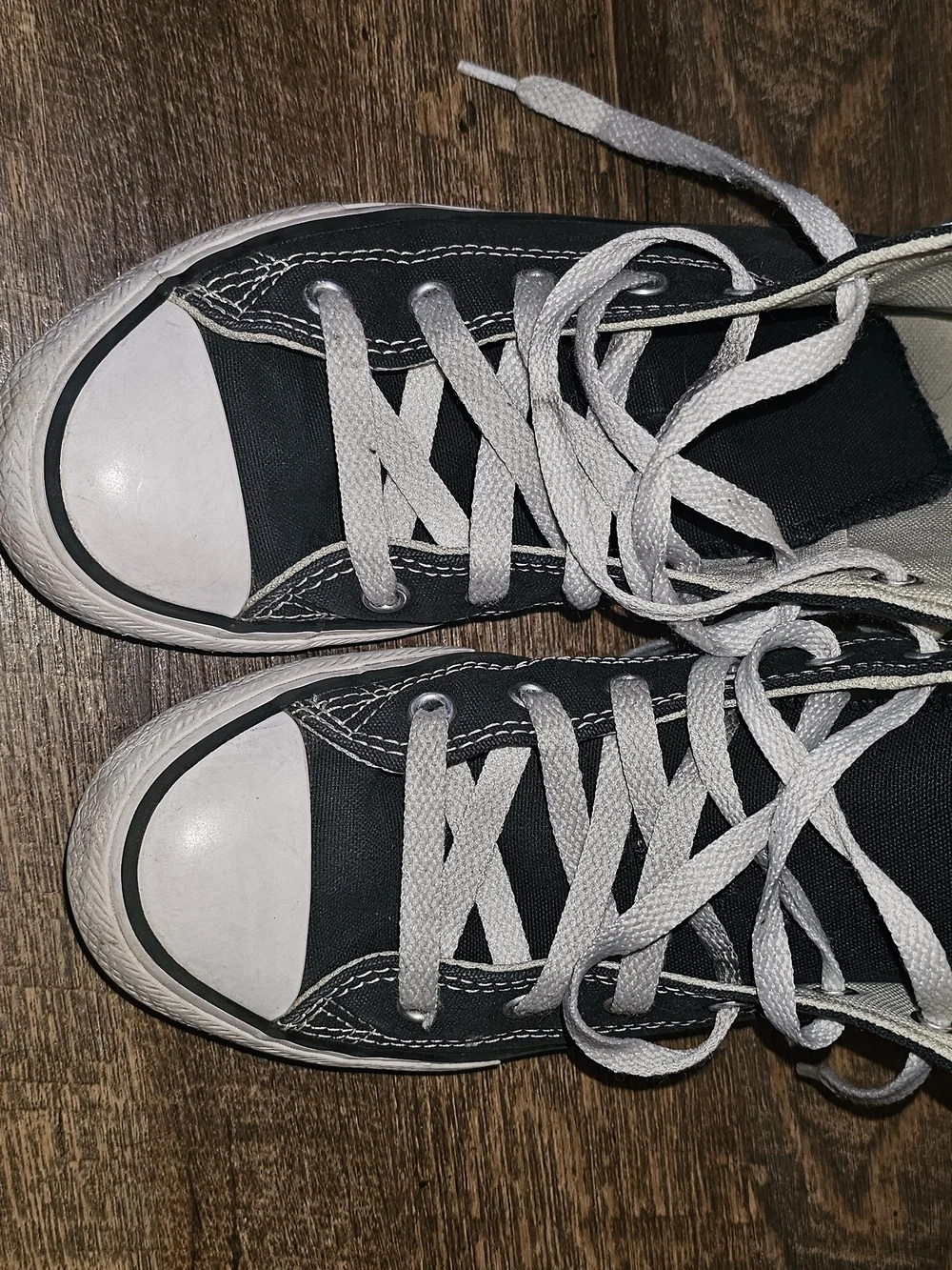Converse Kids' Black High-Top Canvas Sneakers